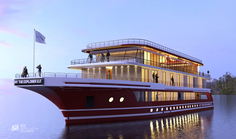 Luxury Cruise Ship in Sundarban